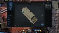 A look at the Peyto Island ship map, showing the merchant location (Image via Smilegate)